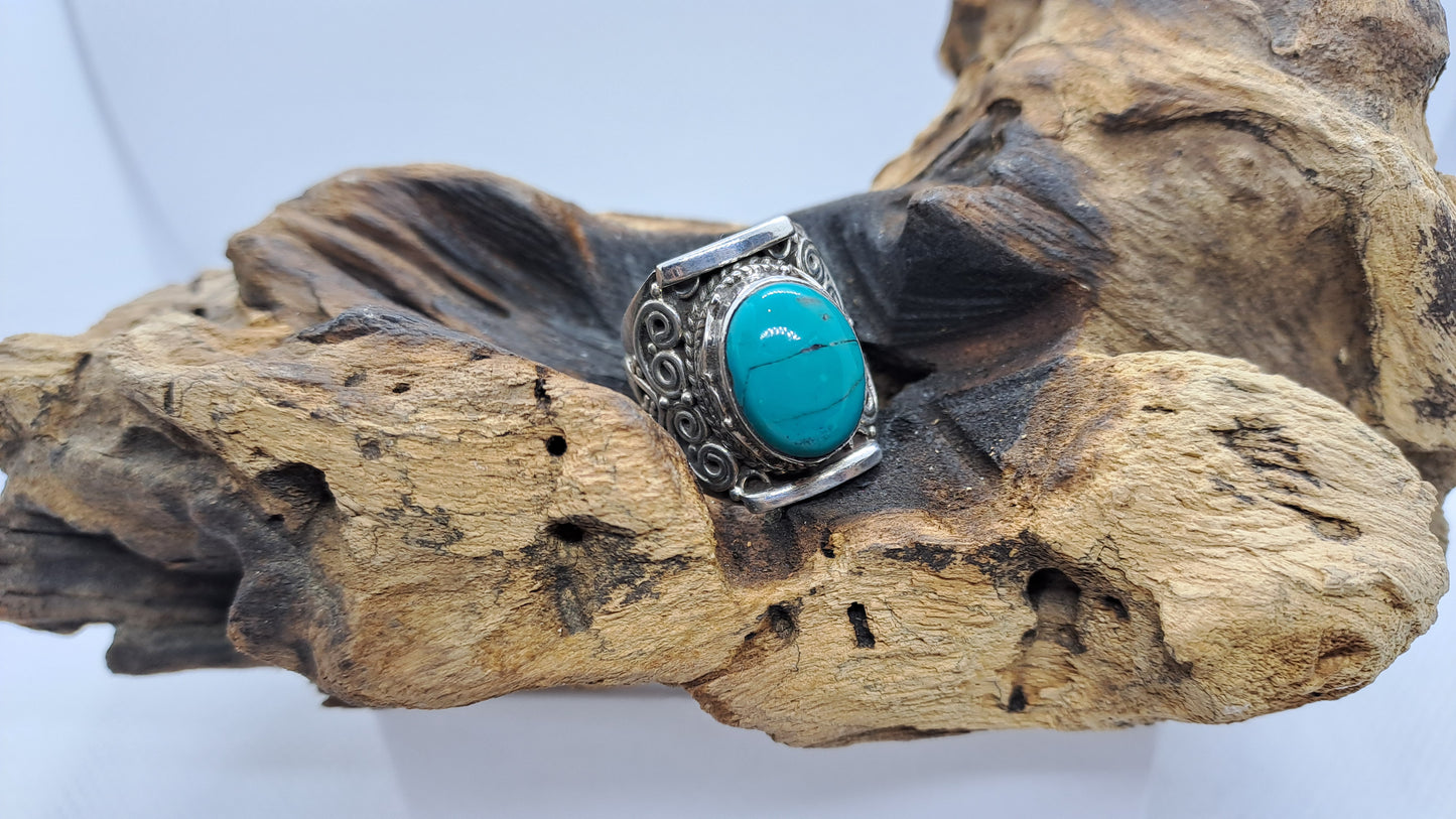 Anello indiano con Turchese