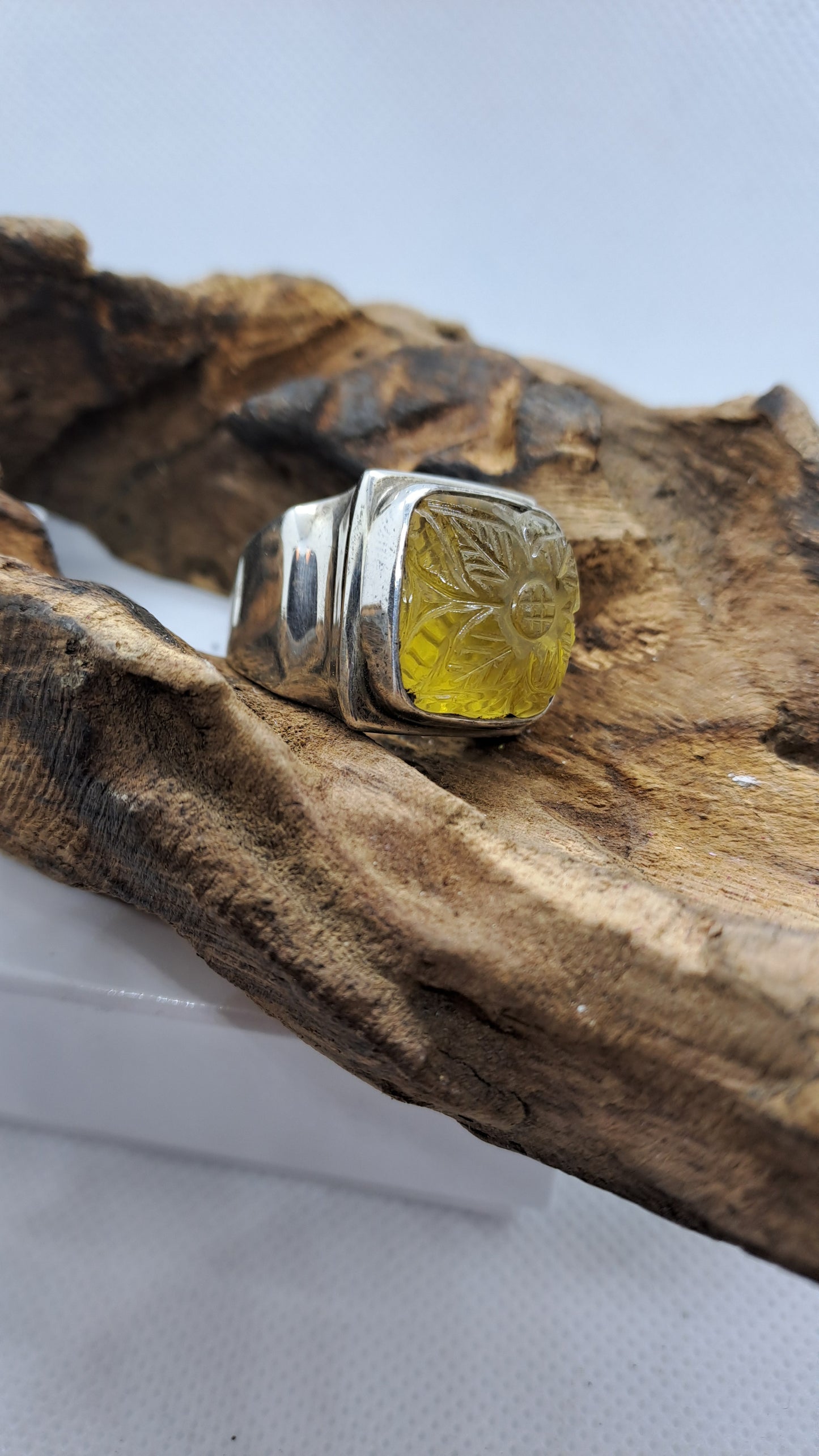 Anello "Fiore" vecchia India