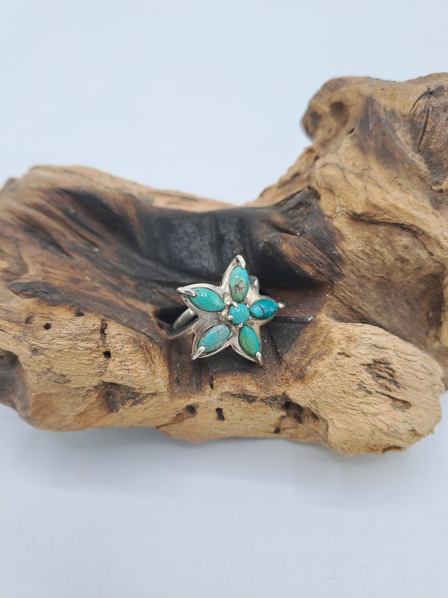 Anello Turchese "Fiore"