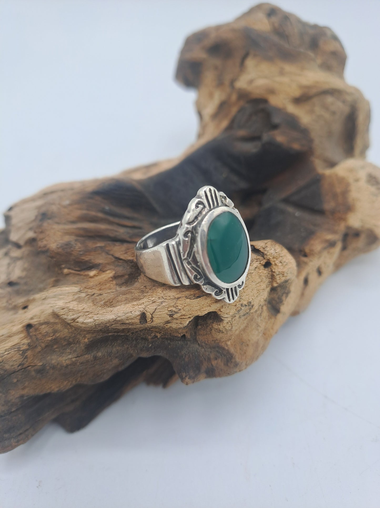 Anello Art deco indiano