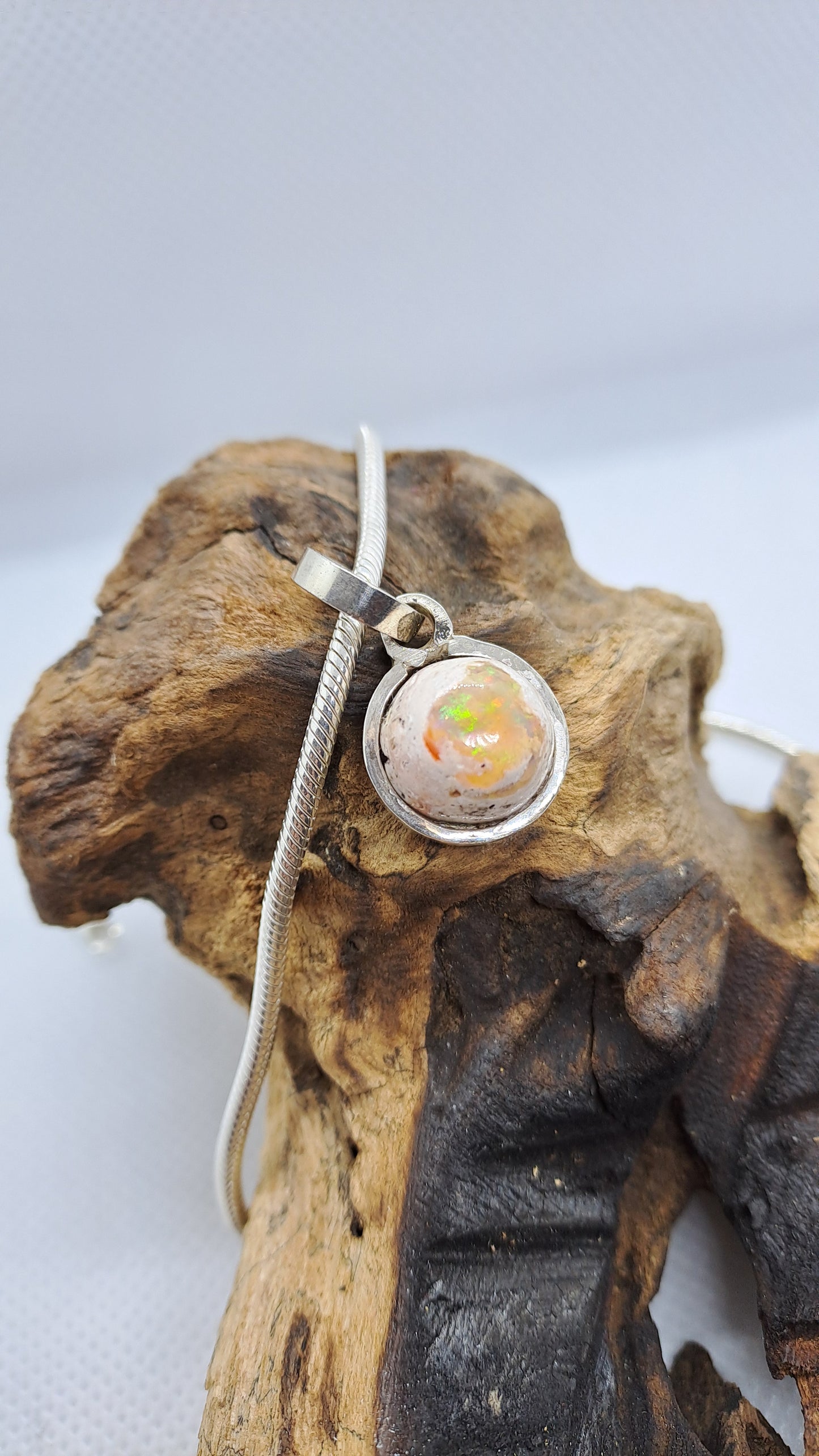 Ciondolo opale di fuoco