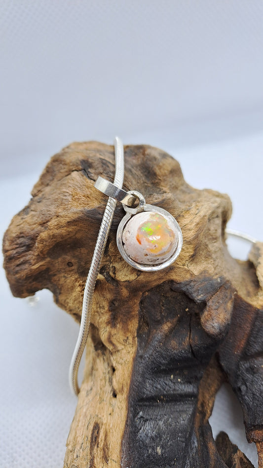 Ciondolo opale di fuoco