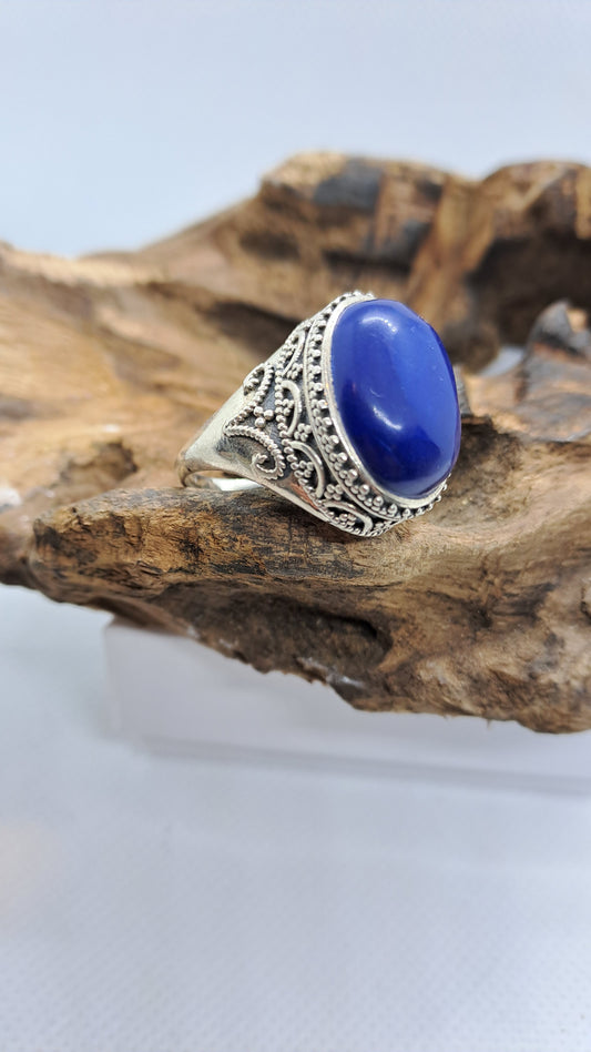 Anello indiano con Lapislazzulo