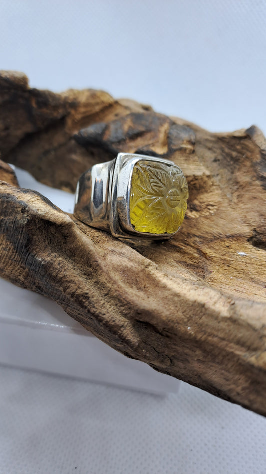 Anello "Fiore" vecchia India