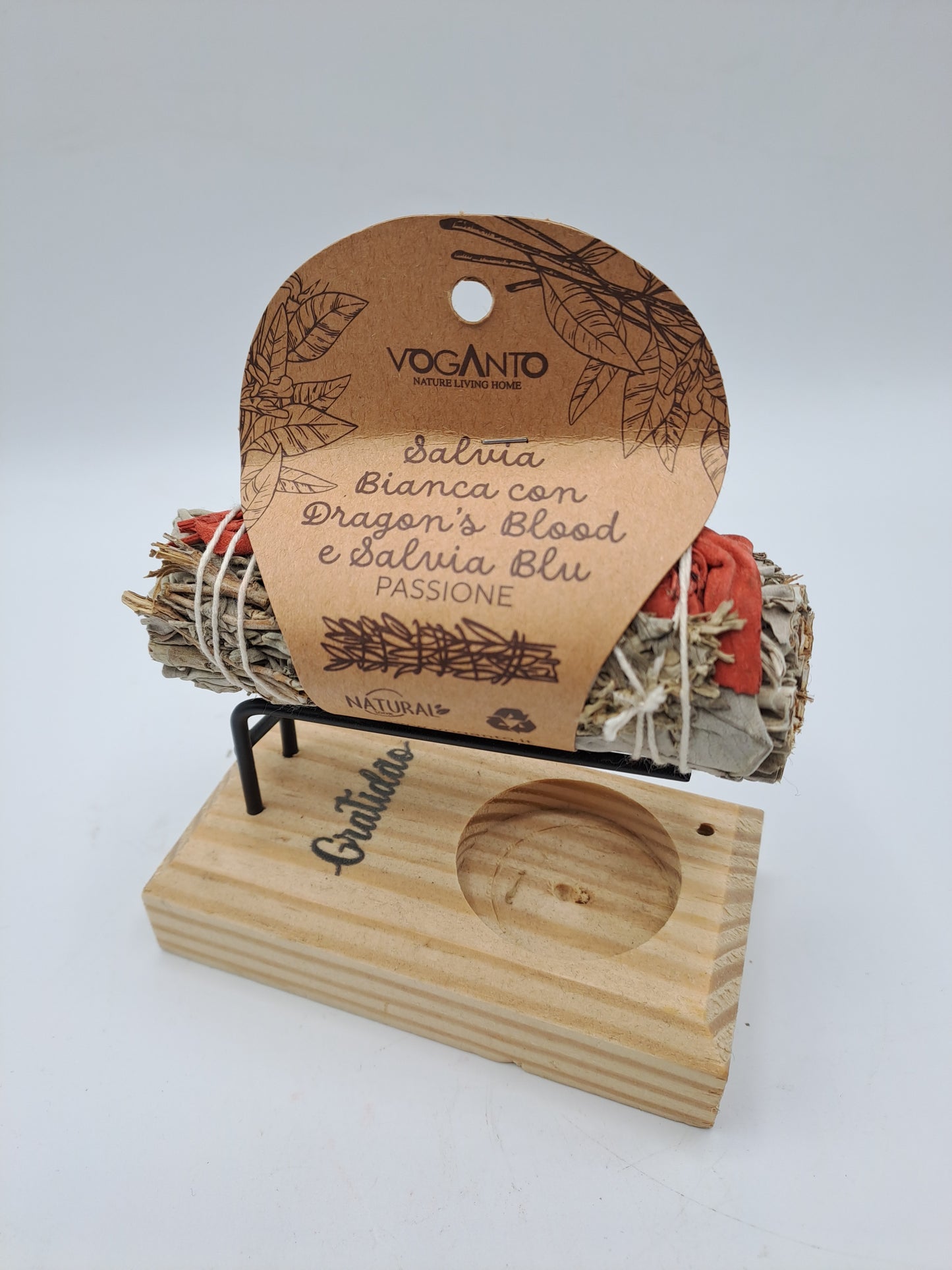 Smudge di Salvia Bianca e Sangue di Drago