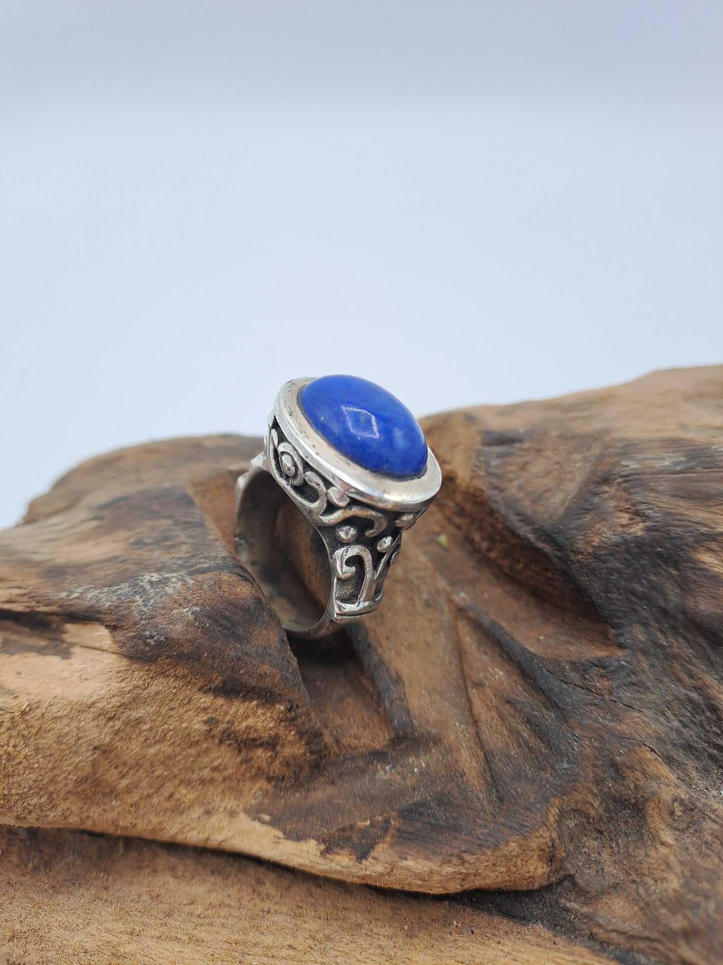 Anello con Lapislazzulo