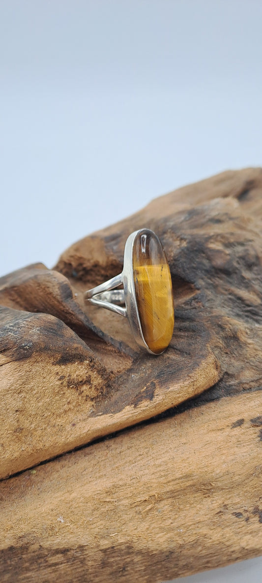 Anello con Occhio di Tigre