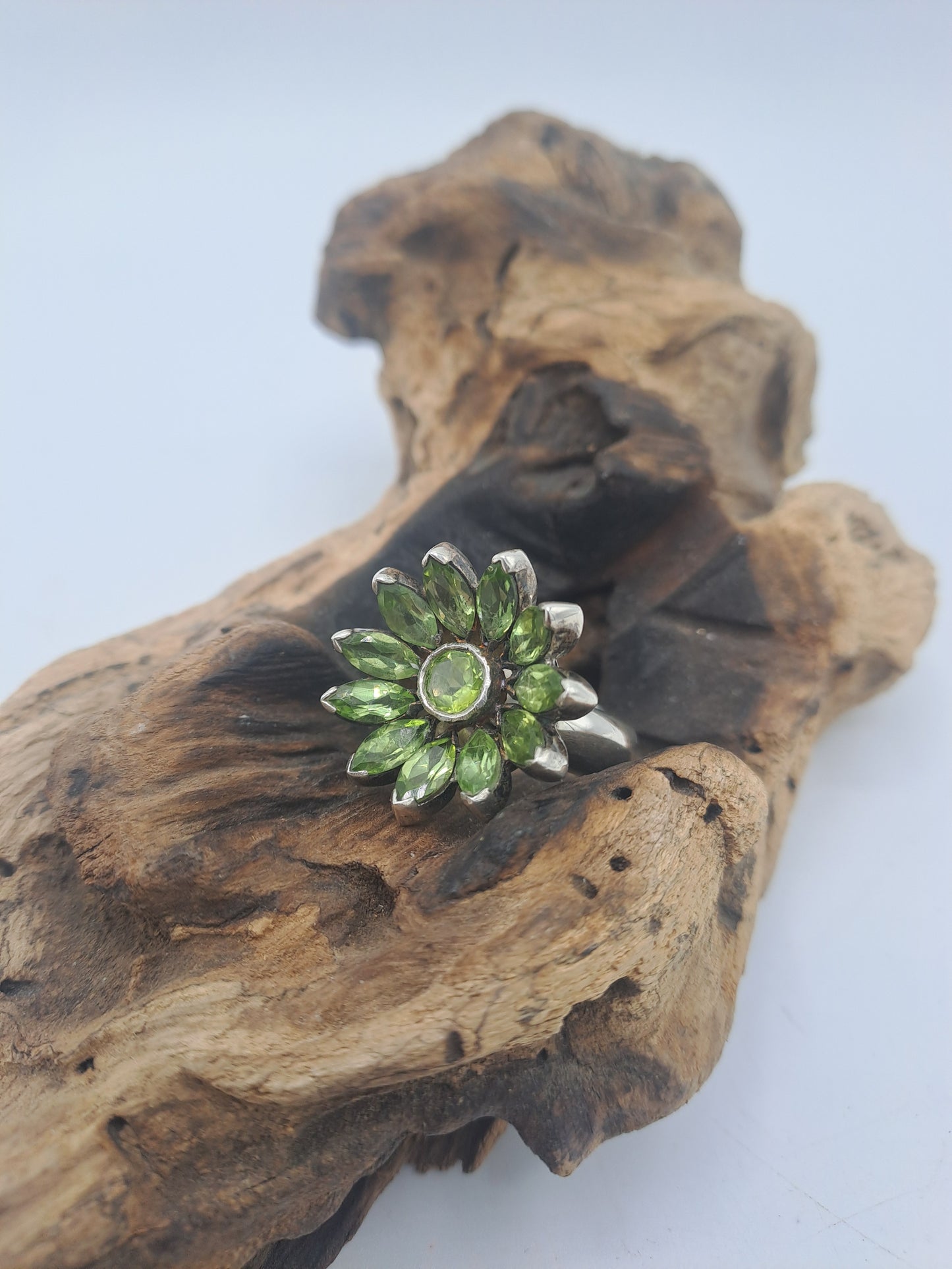 Anello "Margherita" con Peridot